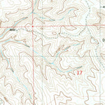 United States Geological Survey Cedar Draw, WY (1982, 24000-Scale) digital map