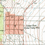 United States Geological Survey Cedar Fort, UT (1997, 24000-Scale) digital map