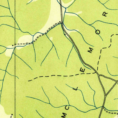 United States Geological Survey Cedar Grove, GA (1936, 24000-Scale) digital map
