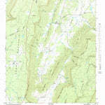 United States Geological Survey Cedar Grove, GA (1982, 24000-Scale) digital map