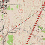 United States Geological Survey Cedar Grove, WI (1974, 24000-Scale) digital map