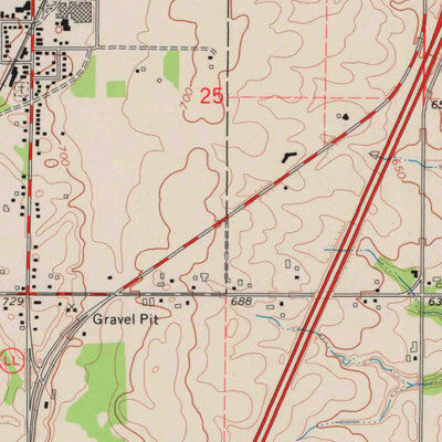 United States Geological Survey Cedar Grove, WI (1974, 24000-Scale) digital map