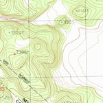 United States Geological Survey Cedar Hill, CA-NV (1989, 24000-Scale) digital map