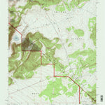 United States Geological Survey Cedar Hill, CA-NV (1994, 24000-Scale) digital map