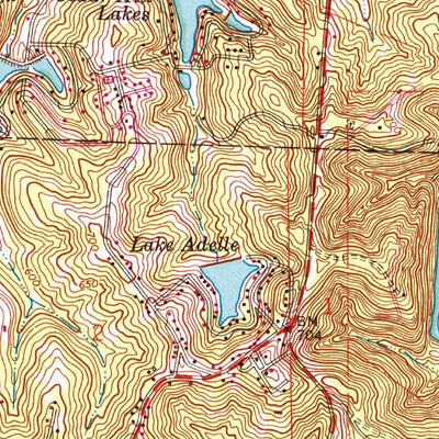United States Geological Survey Cedar Hill, MO (1954, 24000-Scale) digital map