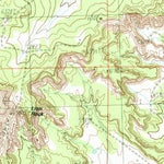 United States Geological Survey Cedar Hill, NM (1985, 24000-Scale) digital map