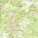 United States Geological Survey Cedar Hill, NM (1985, 24000-Scale) digital map