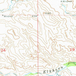United States Geological Survey Cedar Hill, WY (1949, 24000-Scale) digital map