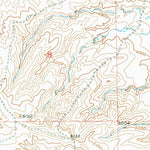 United States Geological Survey Cedar Hill, WY (1949, 24000-Scale) digital map