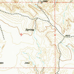 United States Geological Survey Cedar Hills, ND (1973, 24000-Scale) digital map