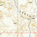 United States Geological Survey Cedar Hills, ND (1973, 24000-Scale) digital map