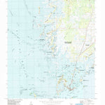 United States Geological Survey Cedar Key, FL (1955, 24000-Scale) digital map