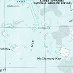United States Geological Survey Cedar Key, FL (1955, 24000-Scale) digital map