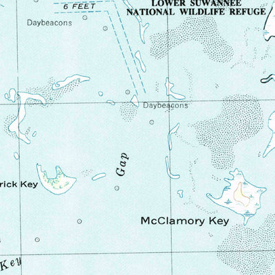 United States Geological Survey Cedar Key, FL (1955, 24000-Scale) digital map