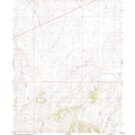 United States Geological Survey Cedar Knob, CO (1986, 24000-Scale) digital map