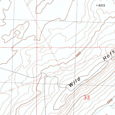 United States Geological Survey Cedar Knob, CO (1986, 24000-Scale) digital map