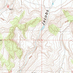 United States Geological Survey Cedar Knob, CO (1986, 24000-Scale) digital map