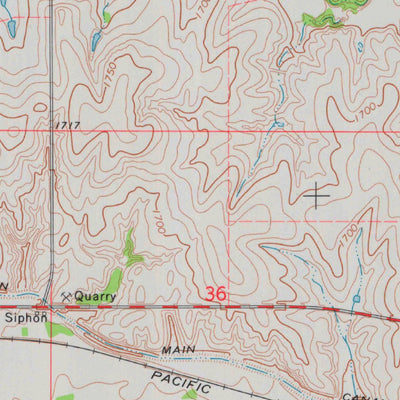 United States Geological Survey Cedar, KS (1973, 24000-Scale) digital map