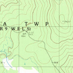 United States Geological Survey Cedar Lake, ME (1988, 24000-Scale) digital map
