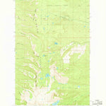 United States Geological Survey Cedar Lake, MT (1965, 24000-Scale) digital map