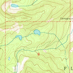 United States Geological Survey Cedar Lake, MT (1965, 24000-Scale) digital map
