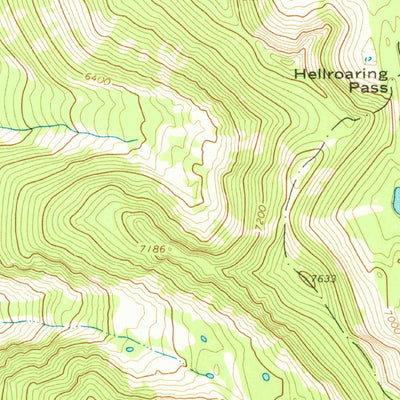 United States Geological Survey Cedar Lake, MT (1965, 24000-Scale) digital map