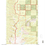 United States Geological Survey Cedar Lake, MT (1994, 24000-Scale) digital map