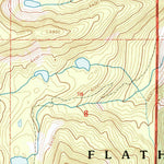 United States Geological Survey Cedar Lake, MT (1994, 24000-Scale) digital map