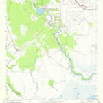 United States Geological Survey Cedar Lane NE, TX (1952, 24000-Scale) digital map
