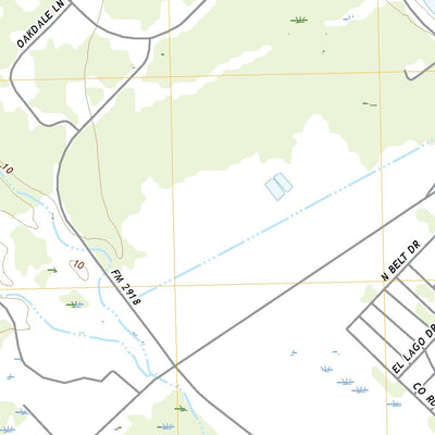 United States Geological Survey Cedar Lane NE, TX (2022, 24000-Scale) digital map