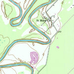 United States Geological Survey Cedar Lane, TX (1952, 24000-Scale) digital map