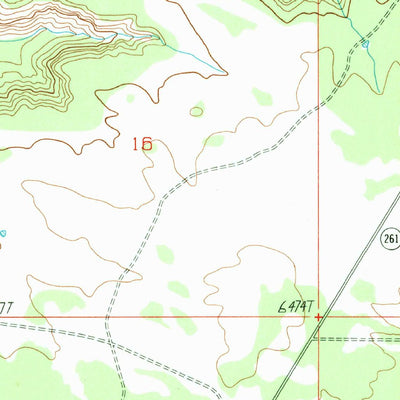 United States Geological Survey Cedar Mesa South, UT (1989, 24000-Scale) digital map