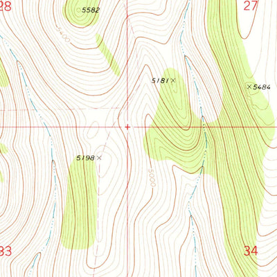 United States Geological Survey Cedar Mountain, OR (1972, 24000-Scale) digital map