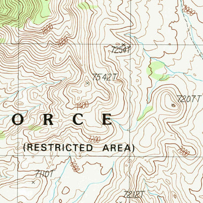 United States Geological Survey Cedar Pass, NV (1988, 24000-Scale) digital map