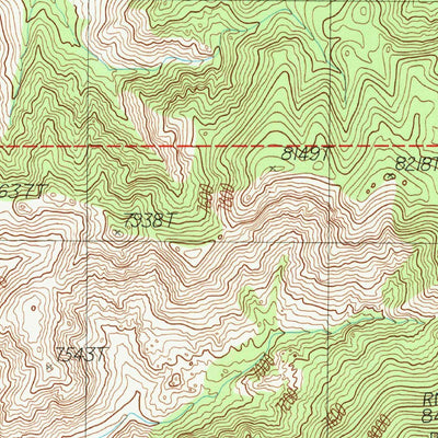 United States Geological Survey Cedar Pass, NV (1988, 24000-Scale) digital map