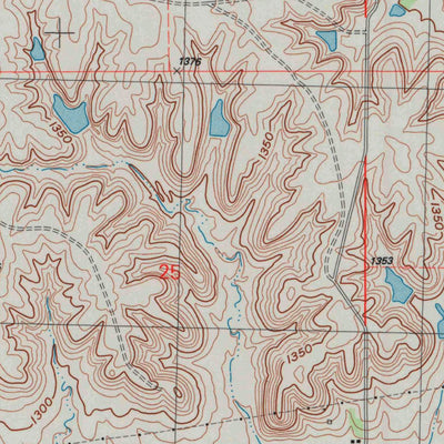 United States Geological Survey Cedar Point, KS (1989, 24000-Scale) digital map