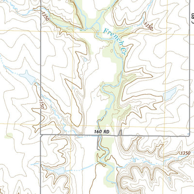 United States Geological Survey Cedar Point, KS (2022, 24000-Scale) digital map