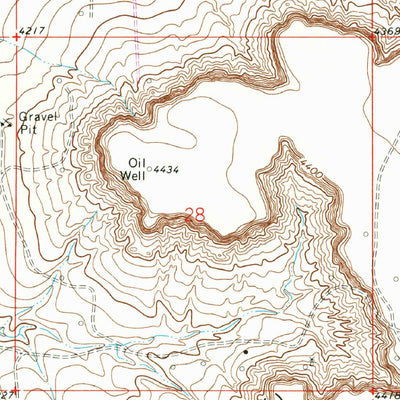 United States Geological Survey Cedar Point SE, NM (1973, 24000-Scale) digital map