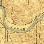 United States Geological Survey Cedar Rapids, IA (1887, 62500-Scale) digital map
