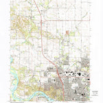 United States Geological Survey Cedar Rapids North, IA (1994, 24000-Scale) digital map