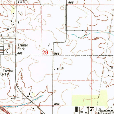 United States Geological Survey Cedar Rapids North, IA (1994, 24000-Scale) digital map