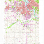United States Geological Survey Cedar Rapids South, IA (1967, 24000-Scale) digital map