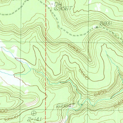 United States Geological Survey Cedar Ridge Canyon, UT (1985, 24000-Scale) digital map