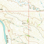 United States Geological Survey Cedar Ridge, ND (1973, 24000-Scale) digital map