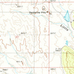 United States Geological Survey Cedar Ridge, WY (1984, 24000-Scale) digital map