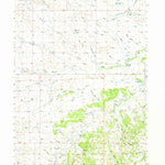 United States Geological Survey Cedar Ridge, WY-MT (1957, 62500-Scale) digital map