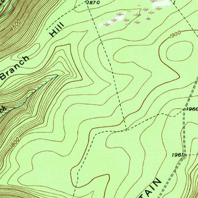 United States Geological Survey Cedar Run, PA (1946, 24000-Scale) digital map
