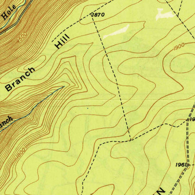 United States Geological Survey Cedar Run, PA (1948, 24000-Scale) digital map