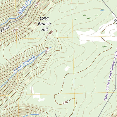 United States Geological Survey Cedar Run, PA (2023, 24000-Scale) digital map