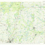 United States Geological Survey Cedar Springs, MI (1985, 100000-Scale) digital map